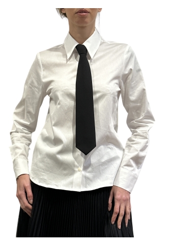 Imperial - Camicia basic con cravatta bianca