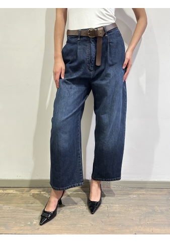 Dixie - Jeans baggy denim scuro