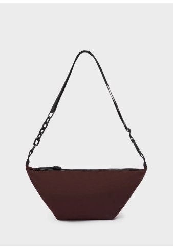 Nalì - Borsa keely a tracolla in nylon bordeaux