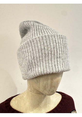 Vicolo - Cappello in maglia basic grigio