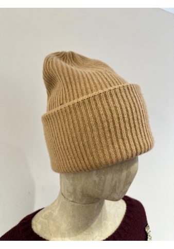 Vicolo - Cappello in maglia basic cammello