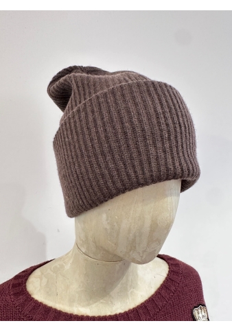 Vicolo - Cappello in maglia basic testa di moro