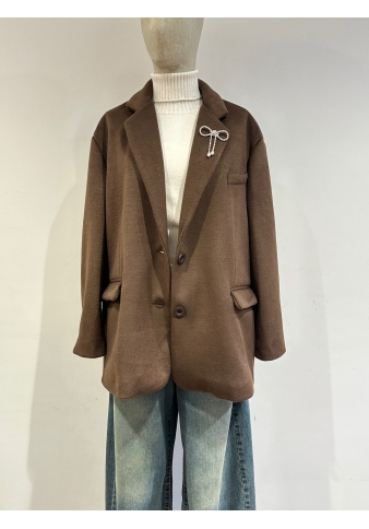 Dixie - Giacca cappotto moro