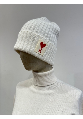 Kontatto - Cappello basic panna