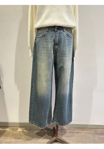 Tensione In - Jeans Giusi palazzo sabbiato