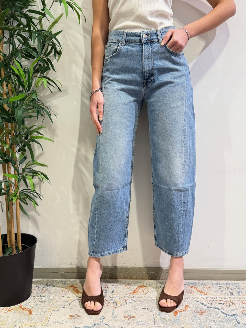Vicolo - Jeans Chiara barrel denim chiaro