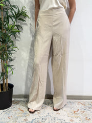 Tensione In - Tailleur un bottone beige
