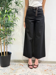 Le Streghe - Pantalone palazzo nero