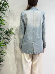 Motel - Giacca jeans in denim chiara
