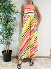 Tensione In - Vestito fantasia multicolor
