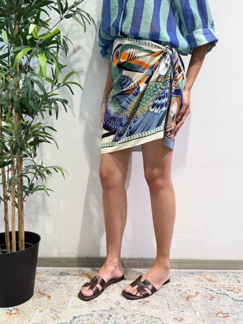 Haveone - Gonna pareo tropicale e etnica royal