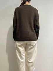 Motel - Maglia con cuore - moro
