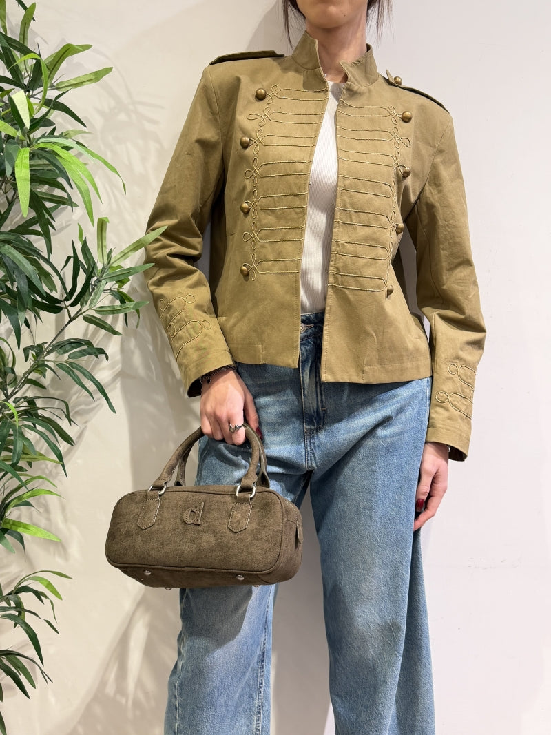 Dixie - Borsa doppio manico e tracolla militare