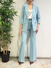 Imperial - Tailleur doppiopetto celeste