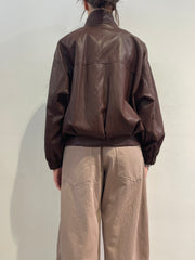 Le streghe - Bomber in ecopelle bordo