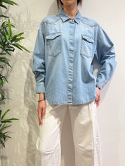 Vicolo - Camicia in jeans chiaro