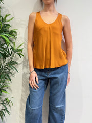 Dixie - Top scollo a V coccio