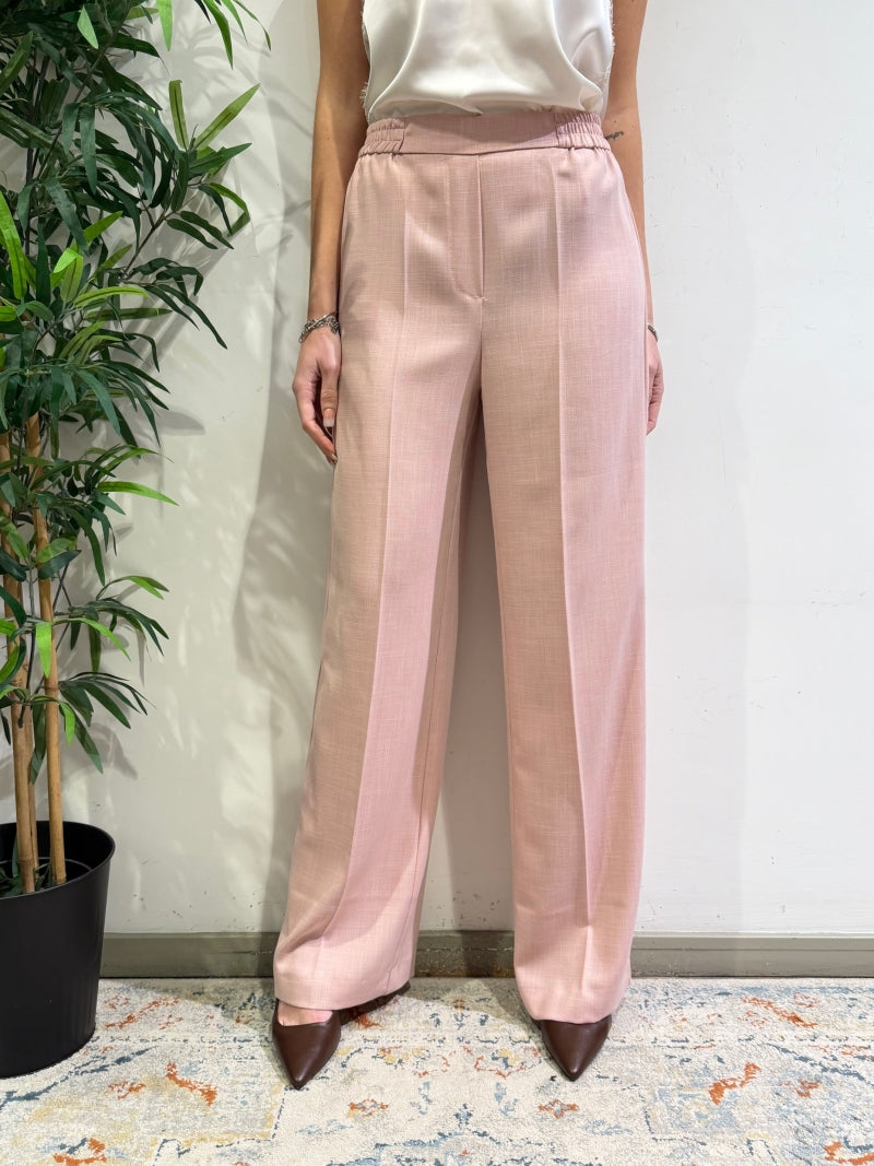 Imperial - Tailleur gilet con pantalone dritto rosa