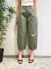 Motel - Pantalone barrel militare