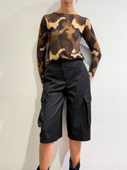 Haveone - Maglia fantasia camouflage moro