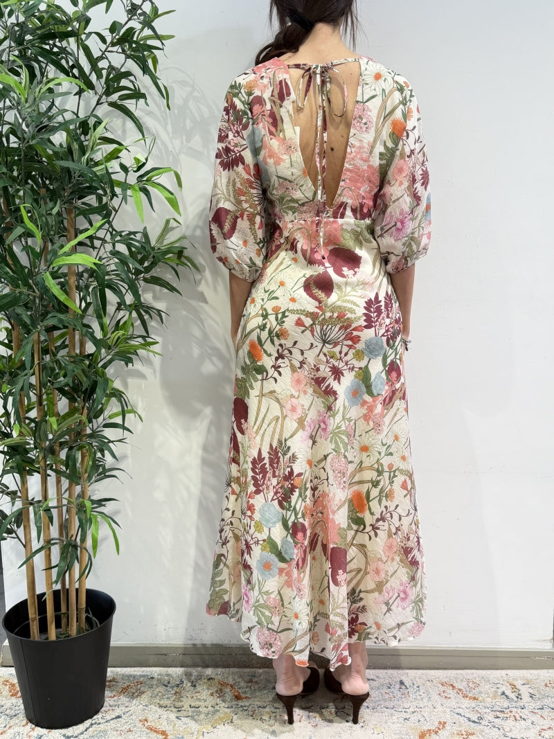 Tensione In - Vestito kimono fantasia floreale