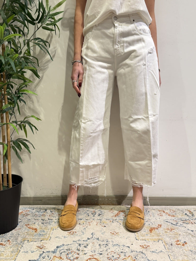 Vicolo - Jeans Cecil ovetto bianco