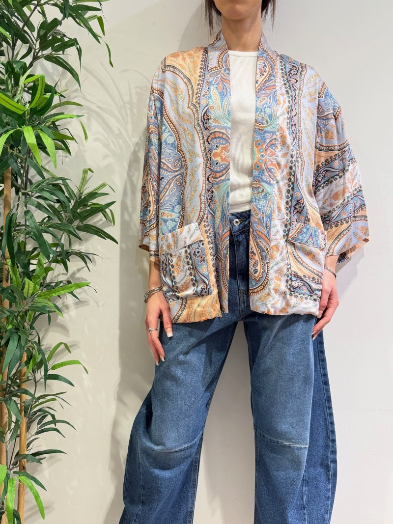 Dixie - Kimono fantasia cashmere multicolor
