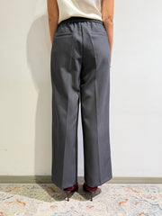 Motel - Pantalone gamba fritta grigio
