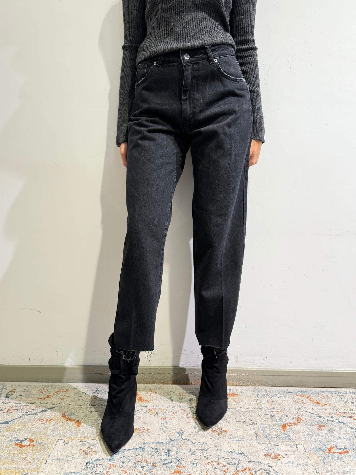 Souvenir - Jeans dritto nero
