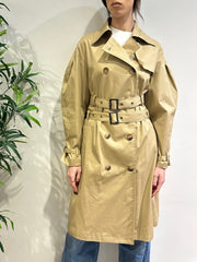 Kontatto - Trench doppia cintura beige