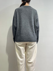 Motel - Maglia con cuore - grigio
