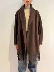 Vicolo - Cappotto vestaglia con frange