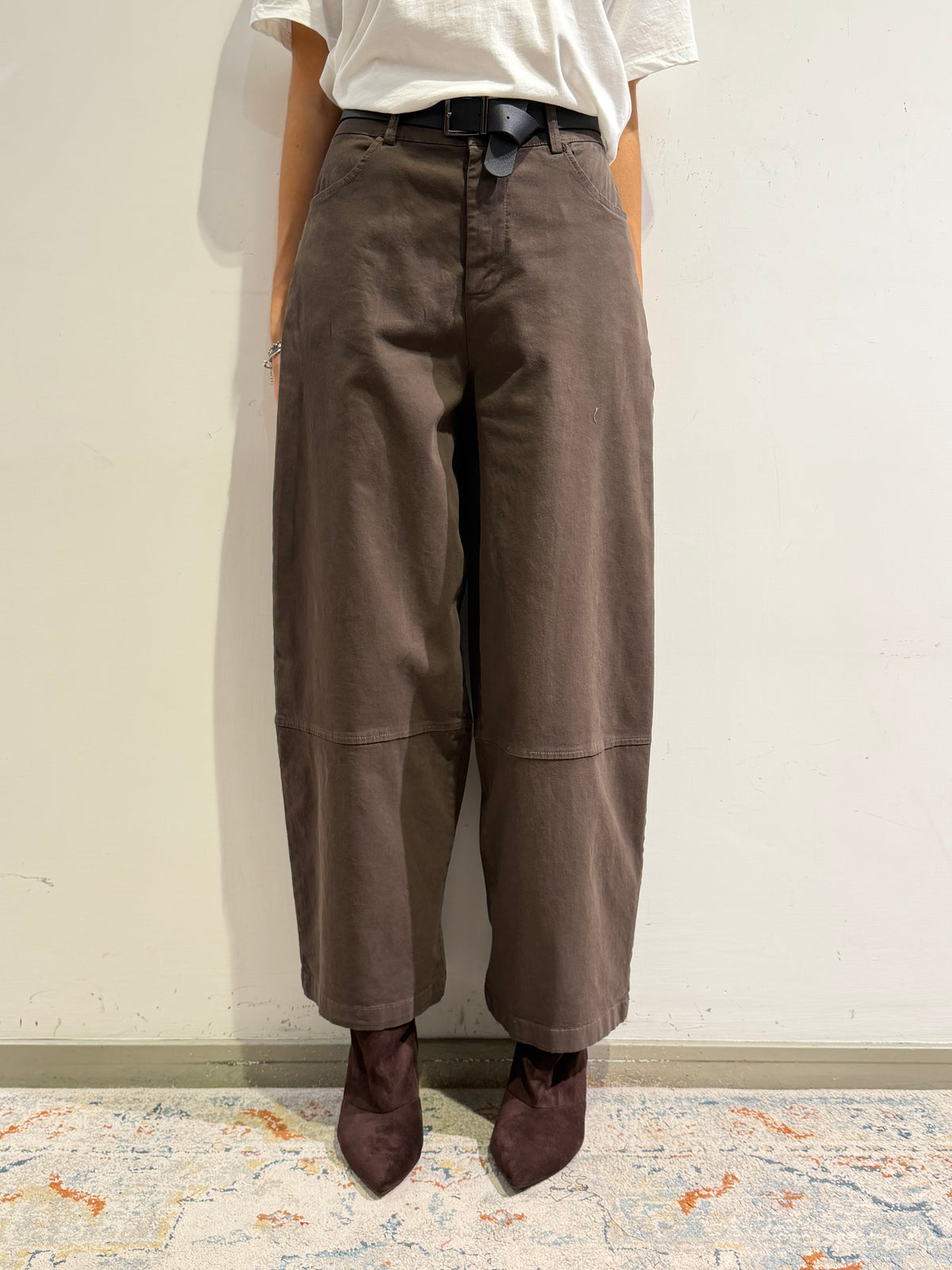 Le Streghe - Pantalone dritto moro