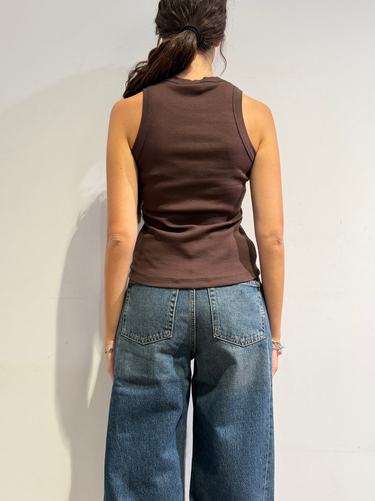 Vicolo - Top con strass moro