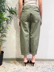Motel - Pantalone barrel militare