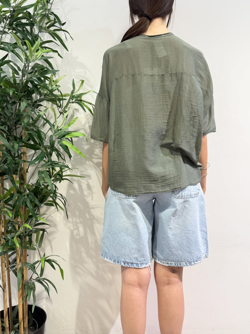 Vicolo - Camicia in mussola militare