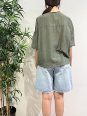 Vicolo - Camicia in mussola militare