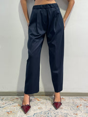 Kontatto - Tailleur doppio petto gessato blu