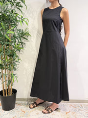 Vicolo - Vestito spacco laterale nero