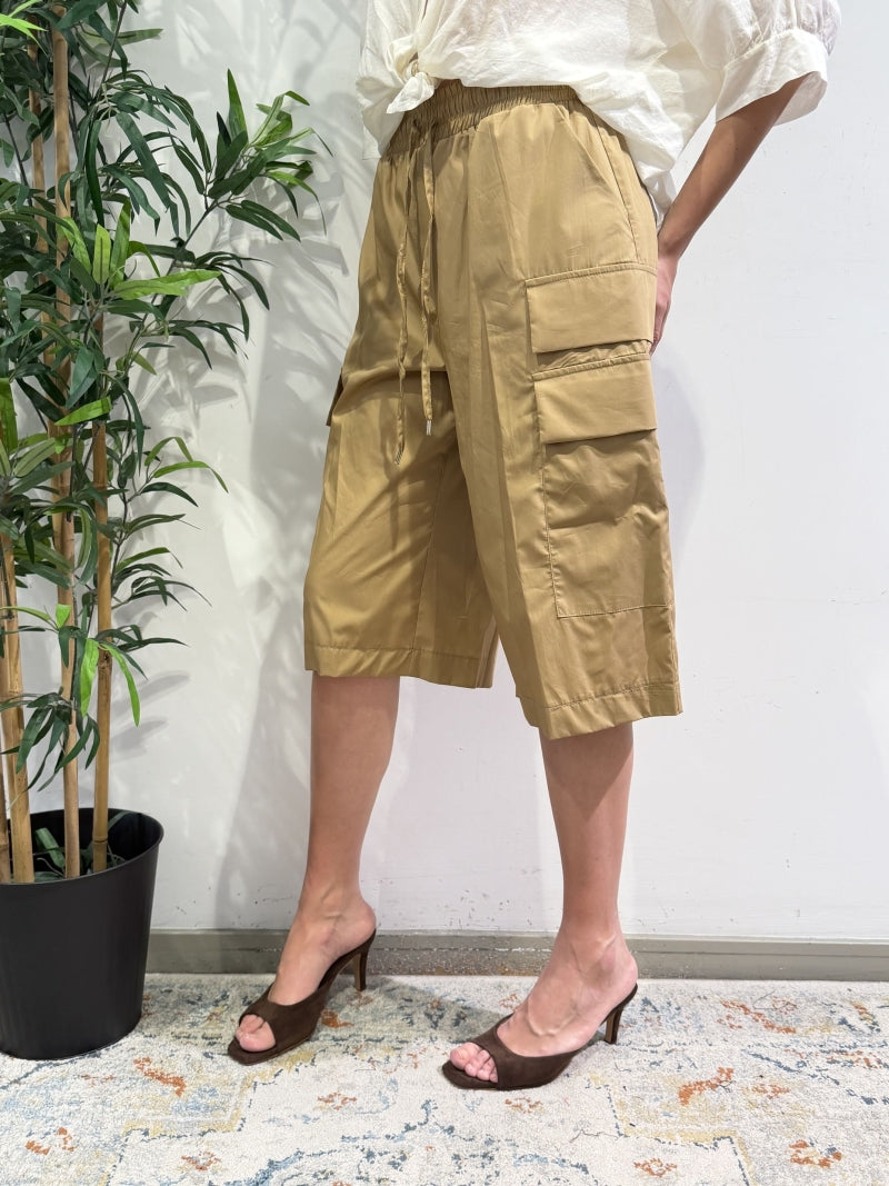 Tensione In - Bermuda cargo cammello