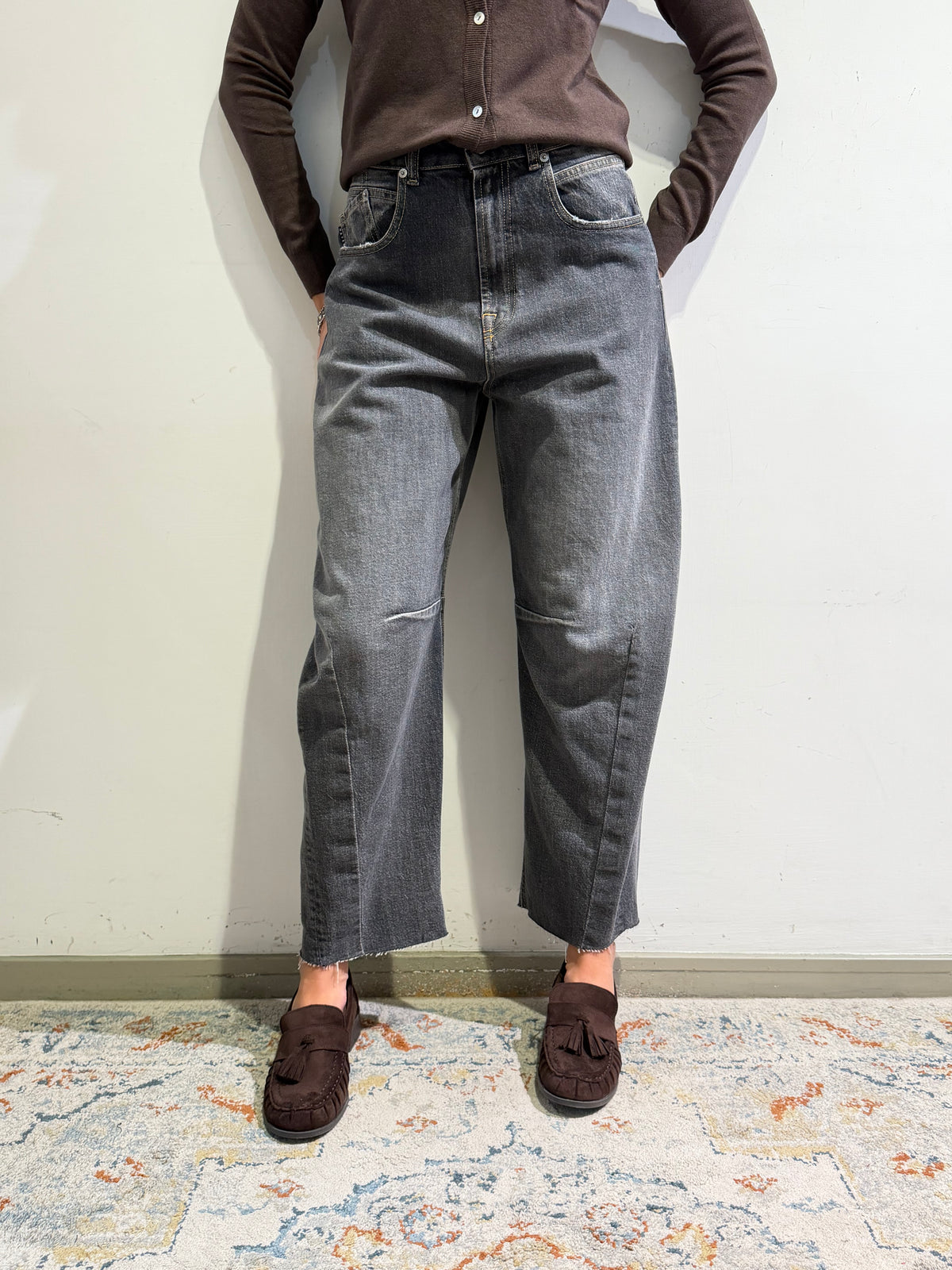 Haveone - Jeans BARBARA grigio