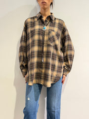 Tensione In - Camicia check moro e cammello