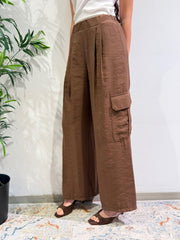 Motel - Completo camicia e pantalone cargo moro