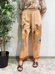 Haveone - Pantalone pavoni tabacco
