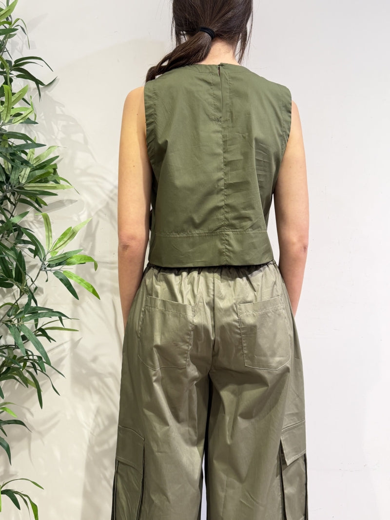 Tensione In - Top gilet militare