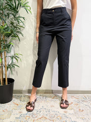 Motel - Pantalone sigaretta nero