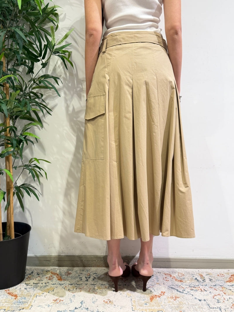 Vicolo - Gonna cargo beige