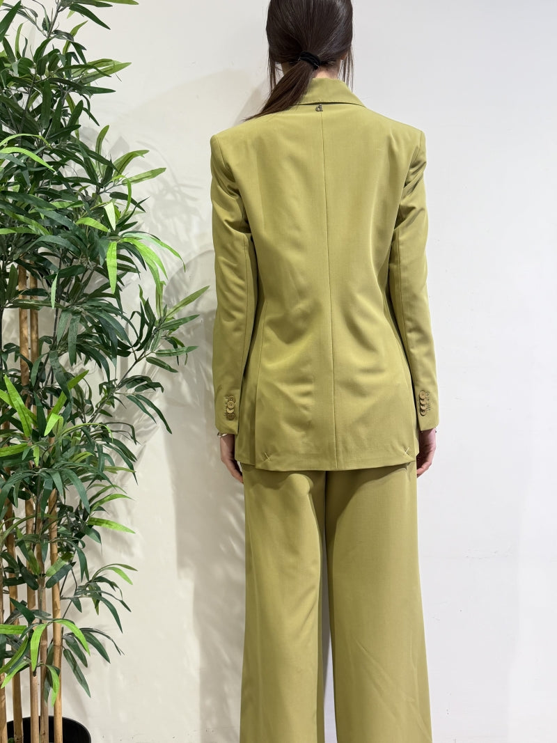 Dixie - Tailleur doppiopetto olio