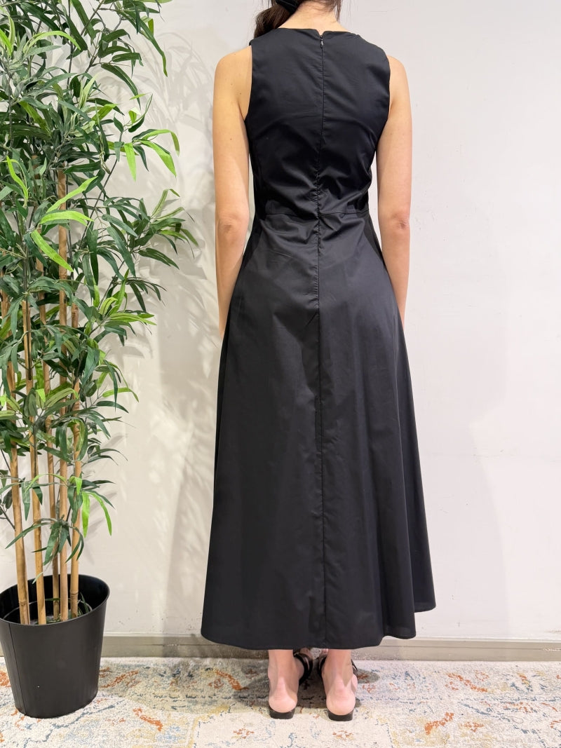 Vicolo - Vestito spacco laterale nero