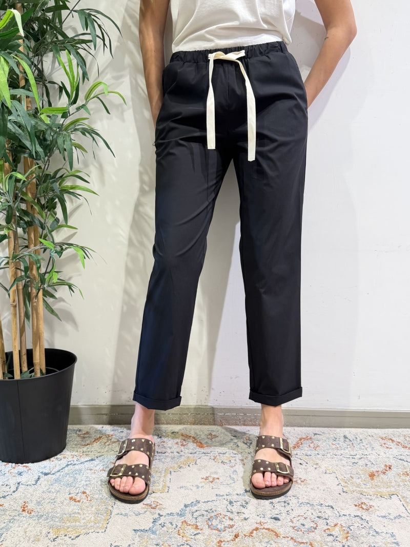 Vicolo - Pantalone in popeline nero